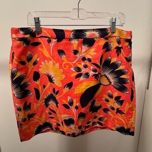 J CREW | POSTAGE STAMP MINI SKIRT